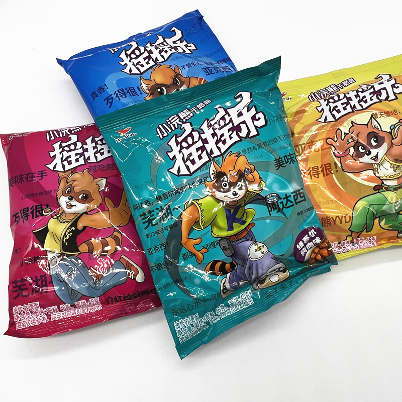 新疆统一小浣熊摇摇乐干脆面15袋方便面组合点心干吃面办公室零食