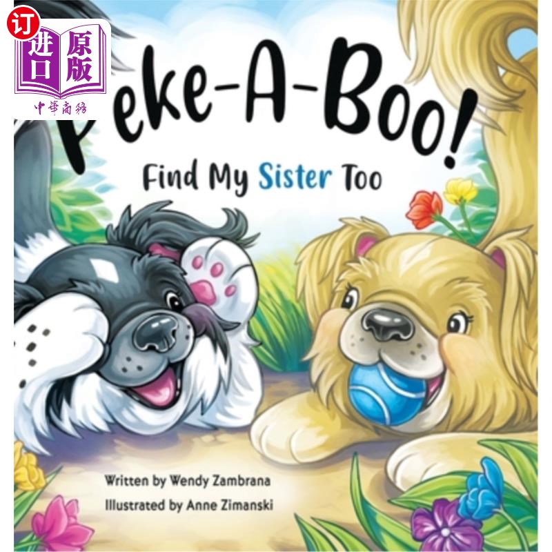 海外直订peke-a-boo! find my sister too peke-a-boo !
