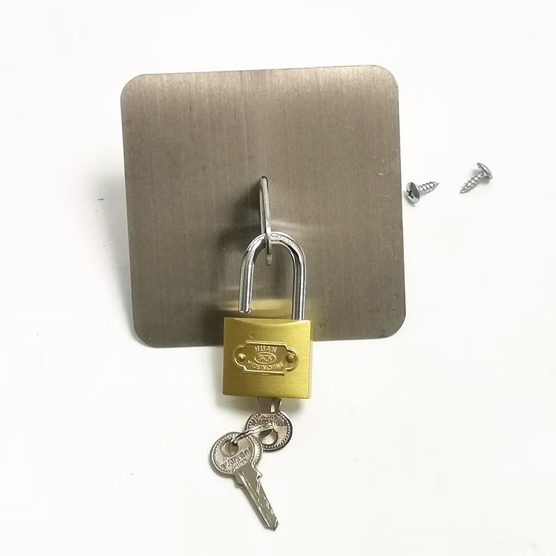 四门冰箱锁扣对开六门冰箱锁片平冷安全门锁 整套(锁片 锁扣 挂锁)