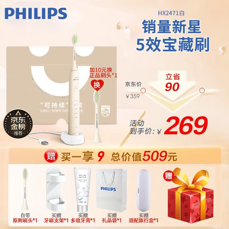 京东电动牙刷历史价格查询|电动牙刷价格比较