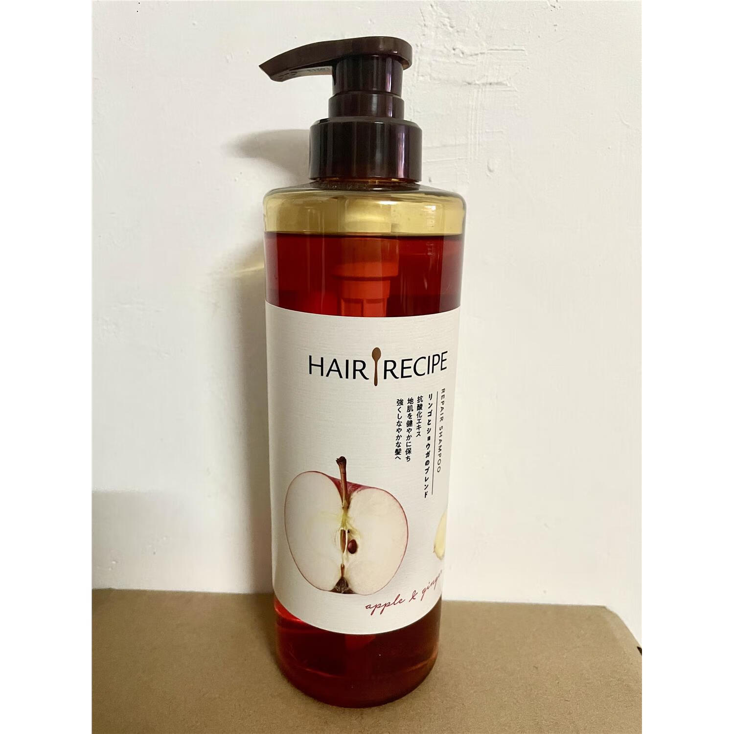 recipe发之食谱洗发水无硅油有效期2024年10月 苹果生姜洗发水530ml