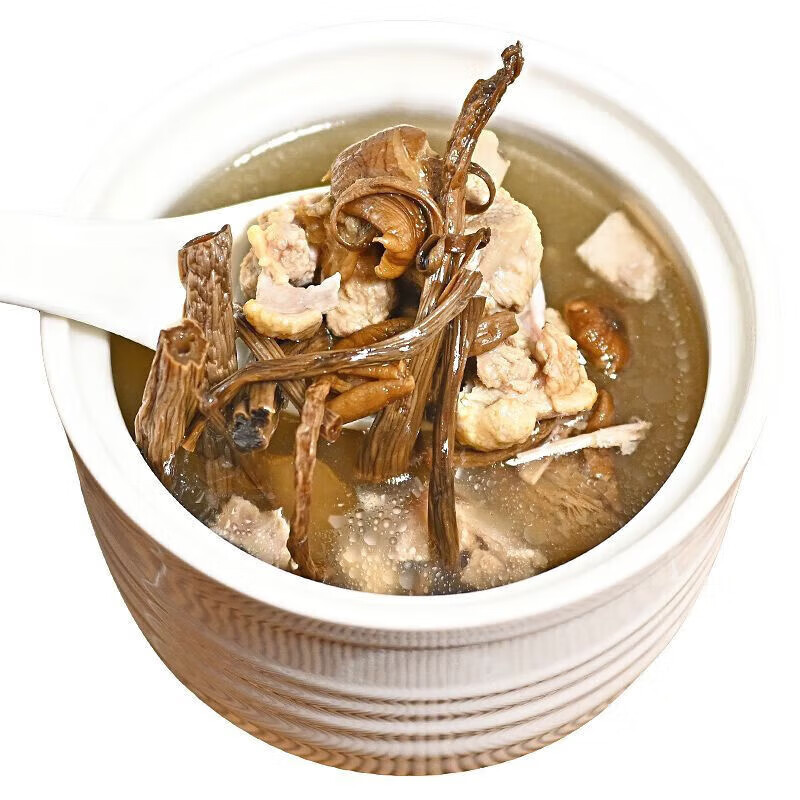 拾菇山妹茶树菇老鸭汤罐头加热即食方便速食湖北特产懒人预制菜1.