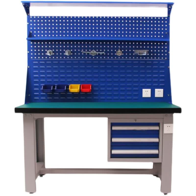 mexueer重型钳工工作台工厂车间实验室不锈钢桌子流水线打包防静电