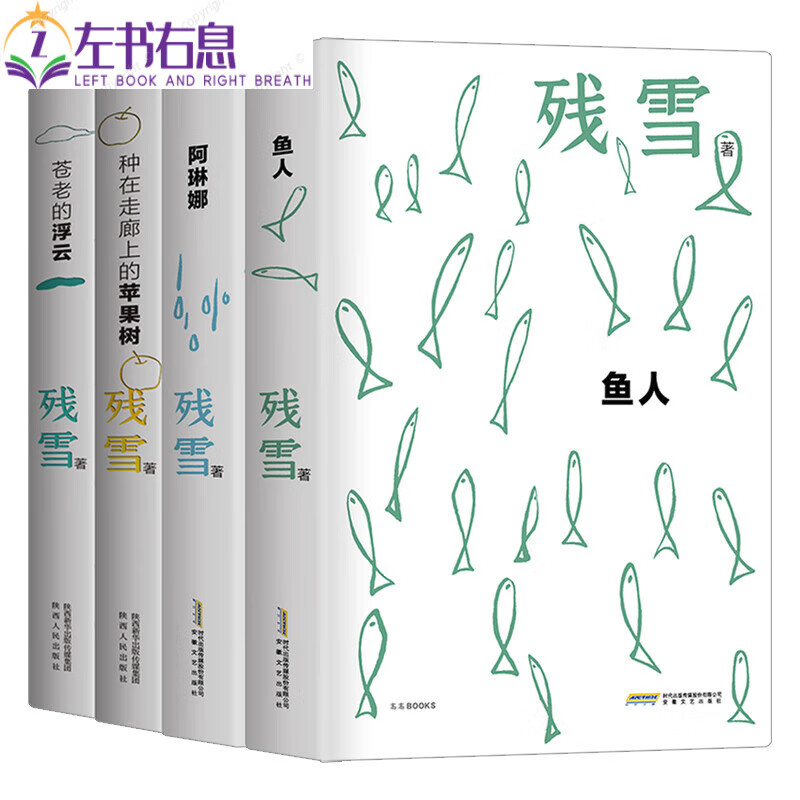 残雪作品精选集夜光版全4册残雪中短篇小说