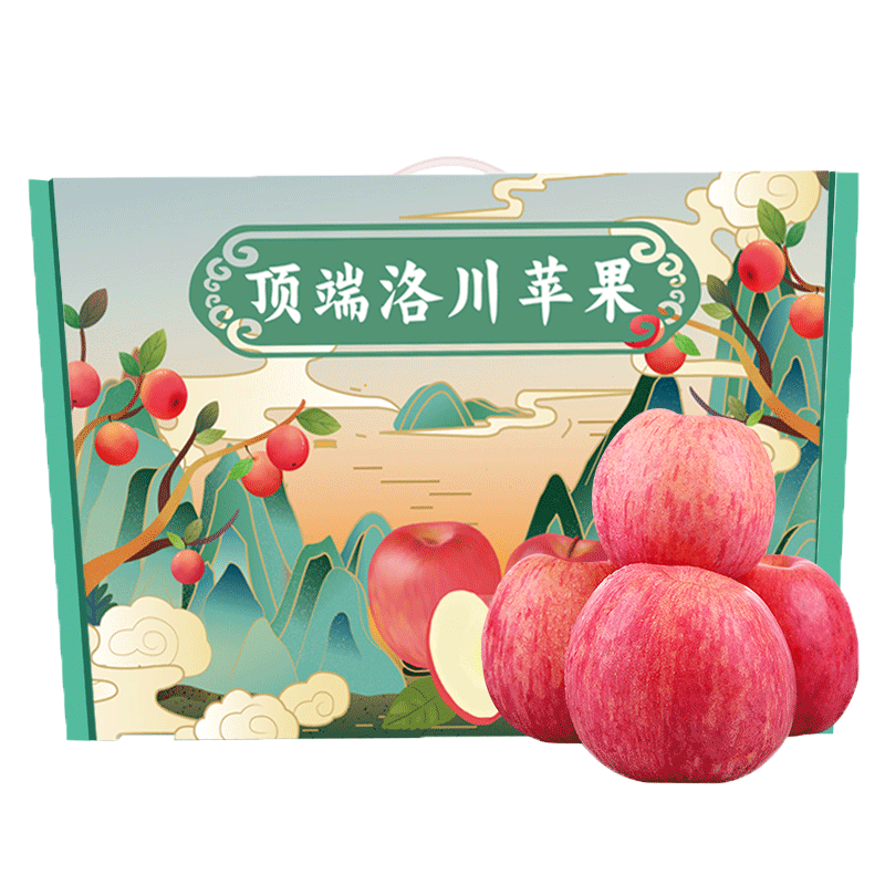 顶端果业陕西红富士洛川苹果果径75mm生鲜水果礼盒 12枚75mm甄选苹果礼盒怎么样,好用不?