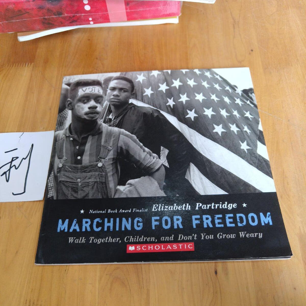 [二手9成新] marching for freedom /partridge elizabeth