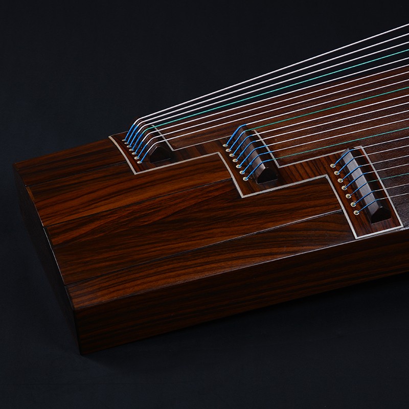 鼎韵上海鼎韵907-hj浩瀚九曲阔叶黄檀考级演奏古筝琴