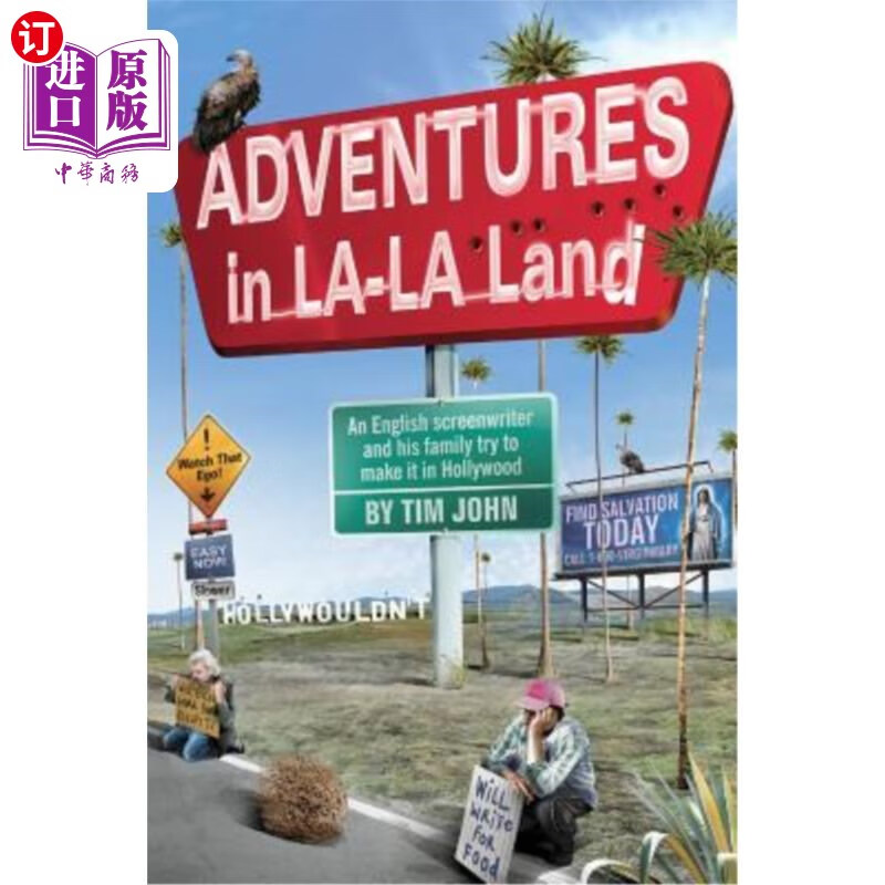 海外直订adventures in la-la land 洛杉矶之旅