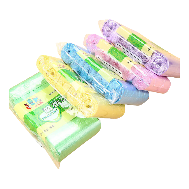 宠物塑料垃圾袋量大能装坚固耐思袋套垃圾桶宠物便便 垃圾袋便利袋-1卷