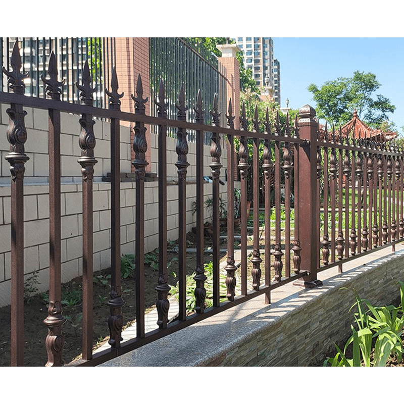 仁聚益院墙围栏阳台护栏铝艺围墙护栏铝合金围栏别墅庭院栅栏锌钢铁艺