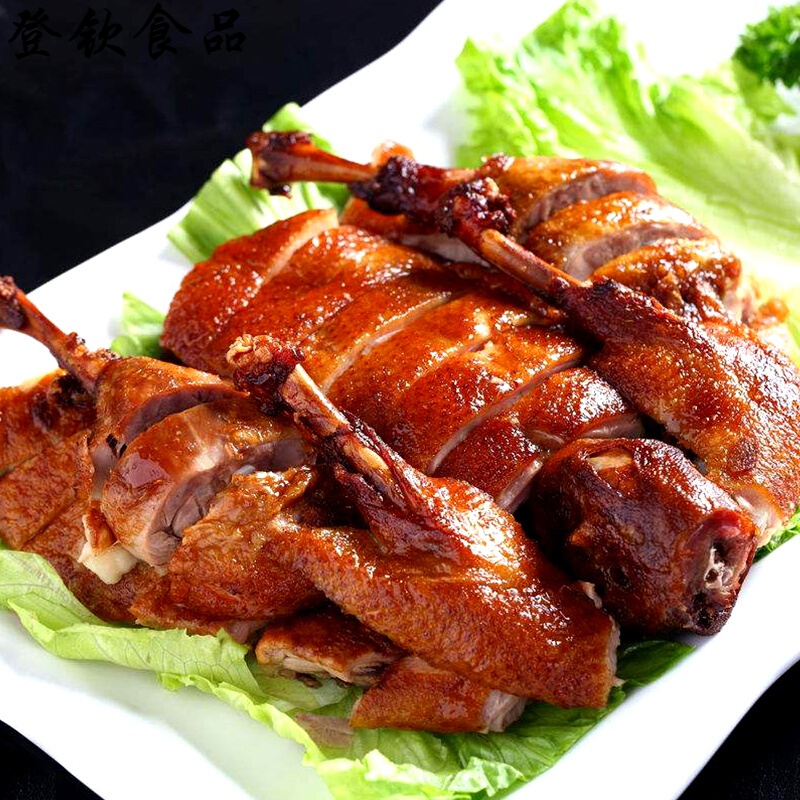 5折 脆皮烤鸭538g烧鸭整只广东风味酒店饭店宴席特色半成品菜加热即食