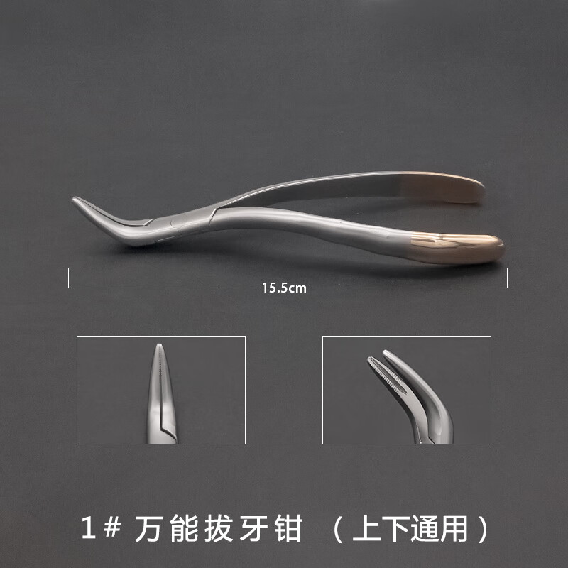多用途通用型多功能上下颌适用成人及动宠物齿科牙科 1号上下通用牙钳