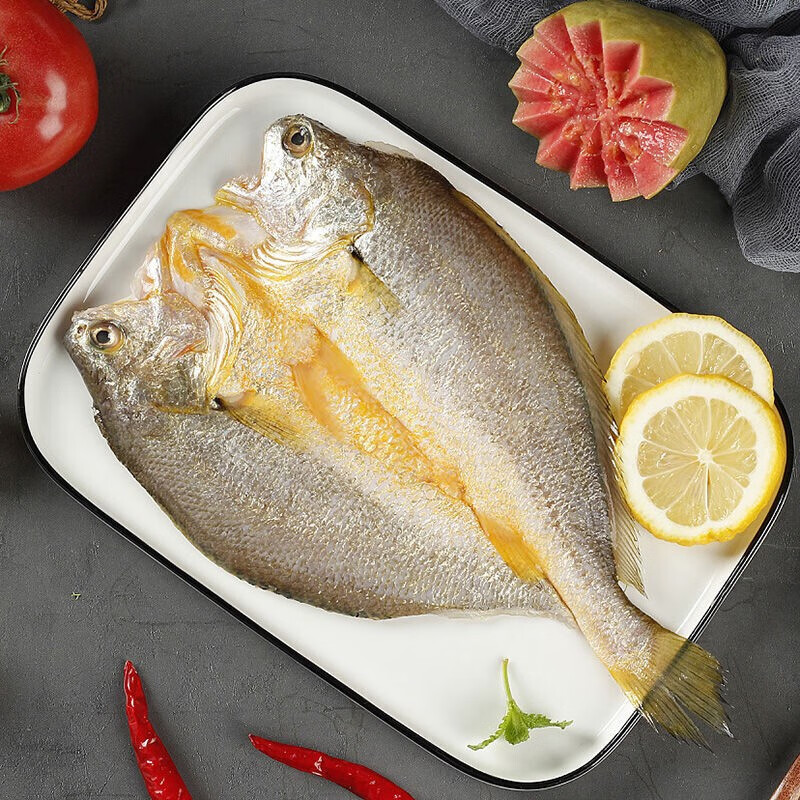 喜四海 黄鱼鲞300g/条 宁德大黄鱼国产三去黄花鱼(去鳞去鳃去内脏)