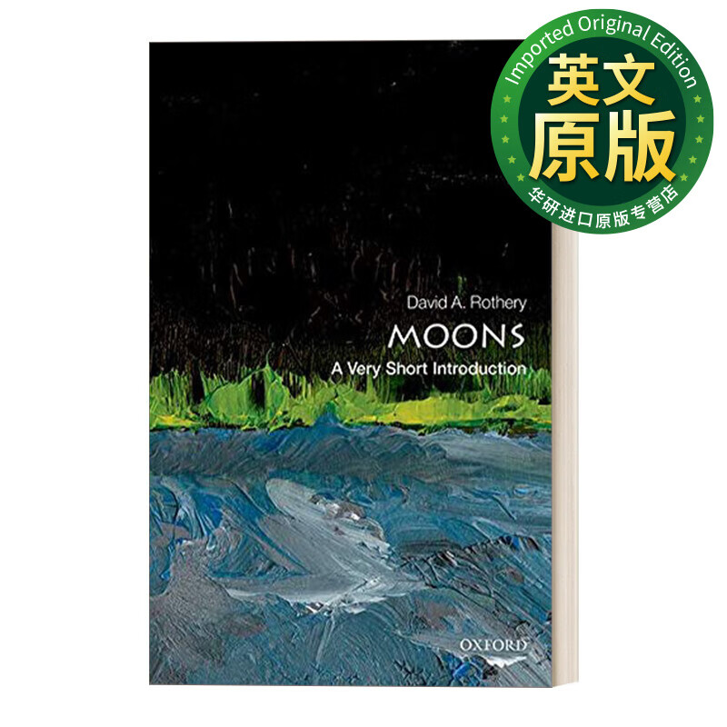 牛津通识读本 英文原版 moons: a very short introduction 月球 英文