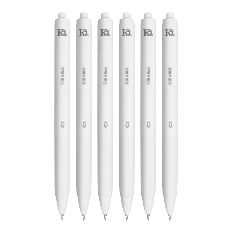 ����(M&G)�ľ�0.5mm��ɫ�������Ա� ��ʼ����̼�غ� STͷ����ˢ��ˮ�� ������Ʒϵ��6֧װAGPK0106