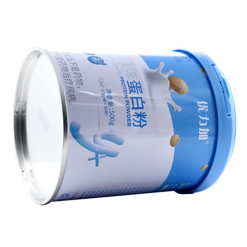 优力加牌蛋白粉10g*50袋装500g/罐成人中老年人蛋白质粉 1罐装