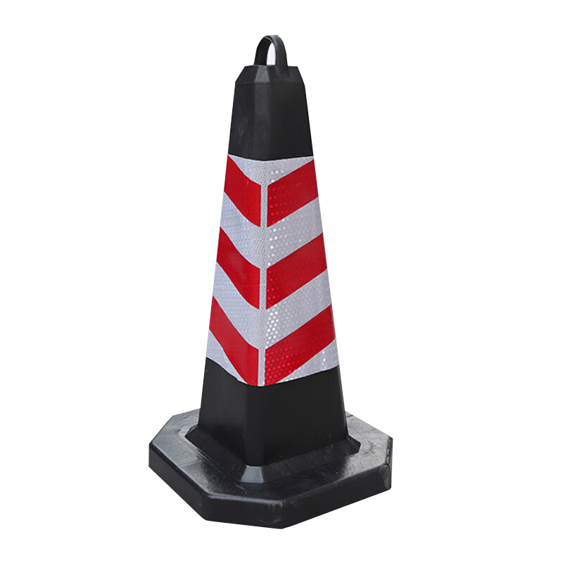 颖欢反光路锥塑料方锥桶道路隔离停车场禁停标识反光路障警示柱占位