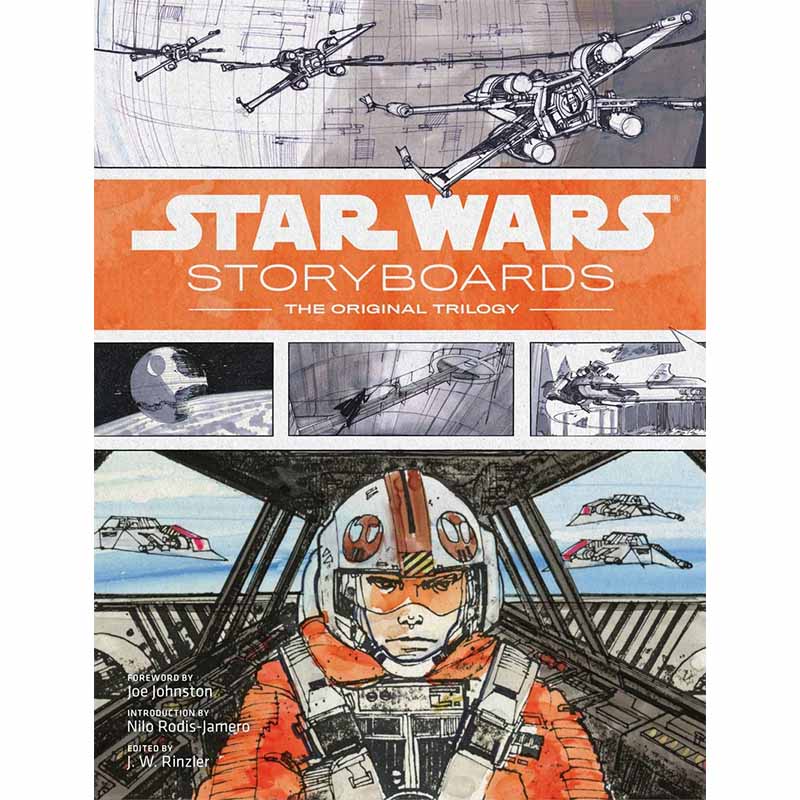 wars storyboards: the original trilogy,星战故事板: 英文原版图