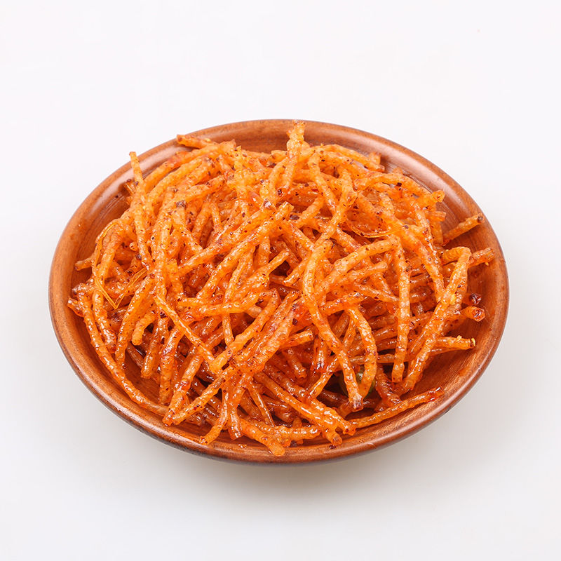 湘灿鸡汁炒粉零食怀旧麻辣丝丝辣条包装校园休闲食品 鸡汁炒粉【5包】