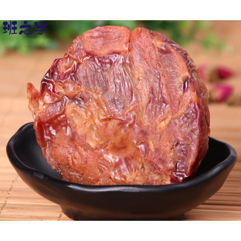 虎钢馋青岛特产脂渣饼精肉80g压缩肉零食脂渣猪肉干小包装玉兰饼 其它