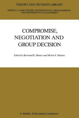 预订 compromise, negotiation and group decision