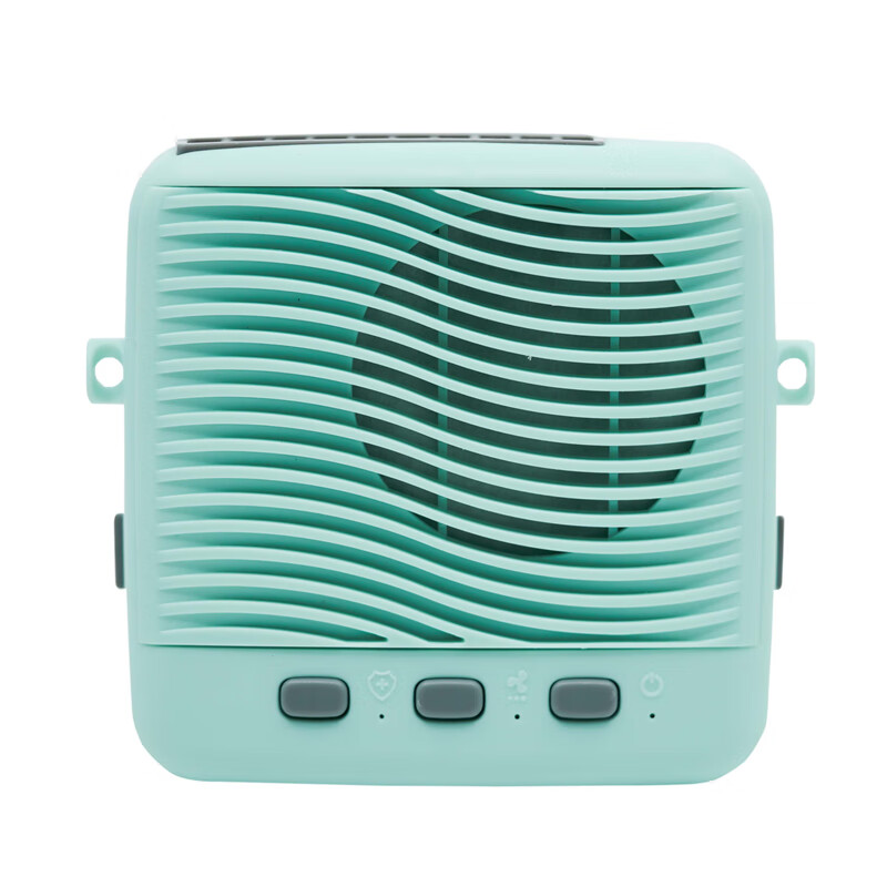 健宝康 香港设计廊 迷你UVC空气消毒机迷你空气净化器随身带净化空气适合地铁办公室大环境过滤不好东西 蓝色