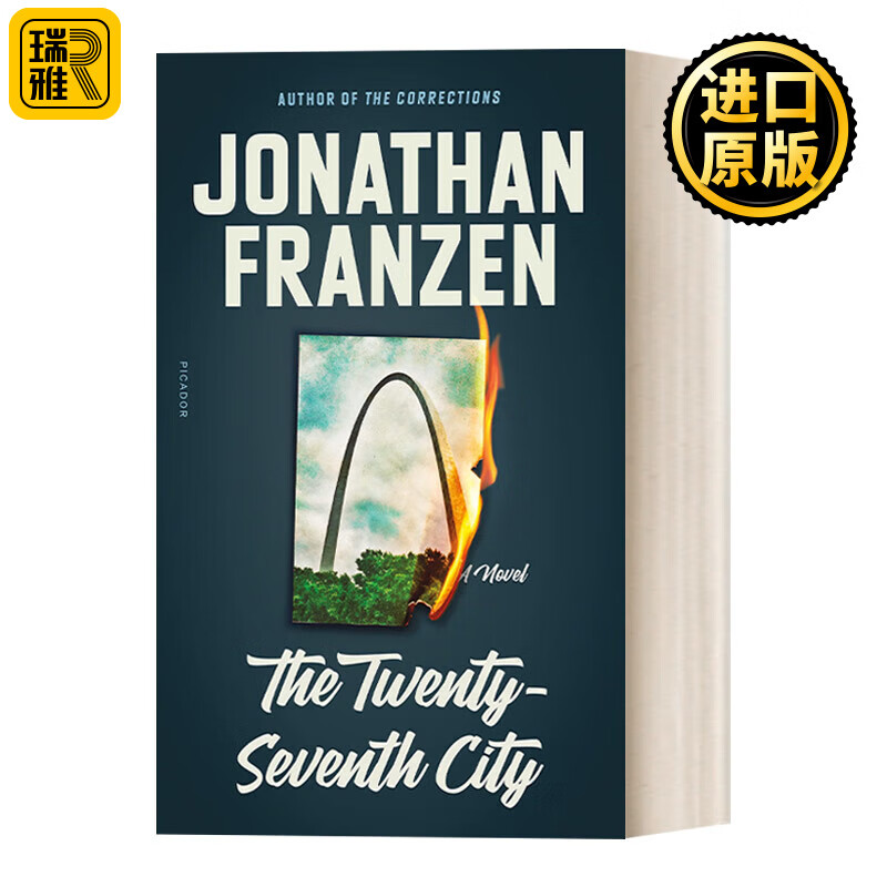 进口原版 the twenty-seventh city 第二十七城 乔纳森弗兰岑 英文
