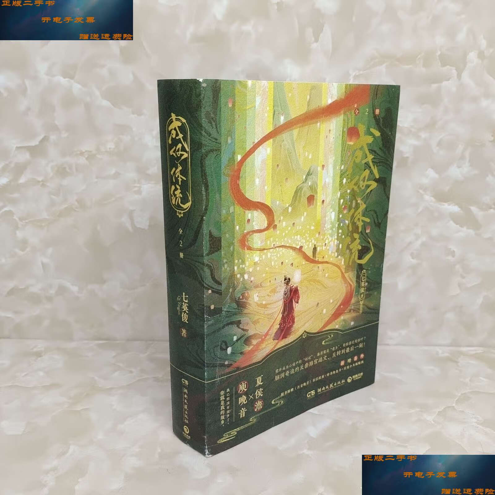 【二手9成新】成何体统:全2册 一册 /七英俊 湖南文艺