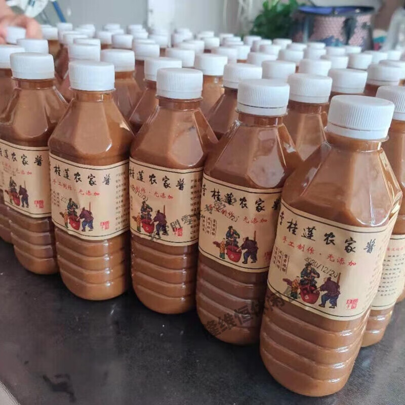 康创优品李桂莲东北农家大酱大缸发酵酱鞍山非遗东北大酱 李桂莲农家