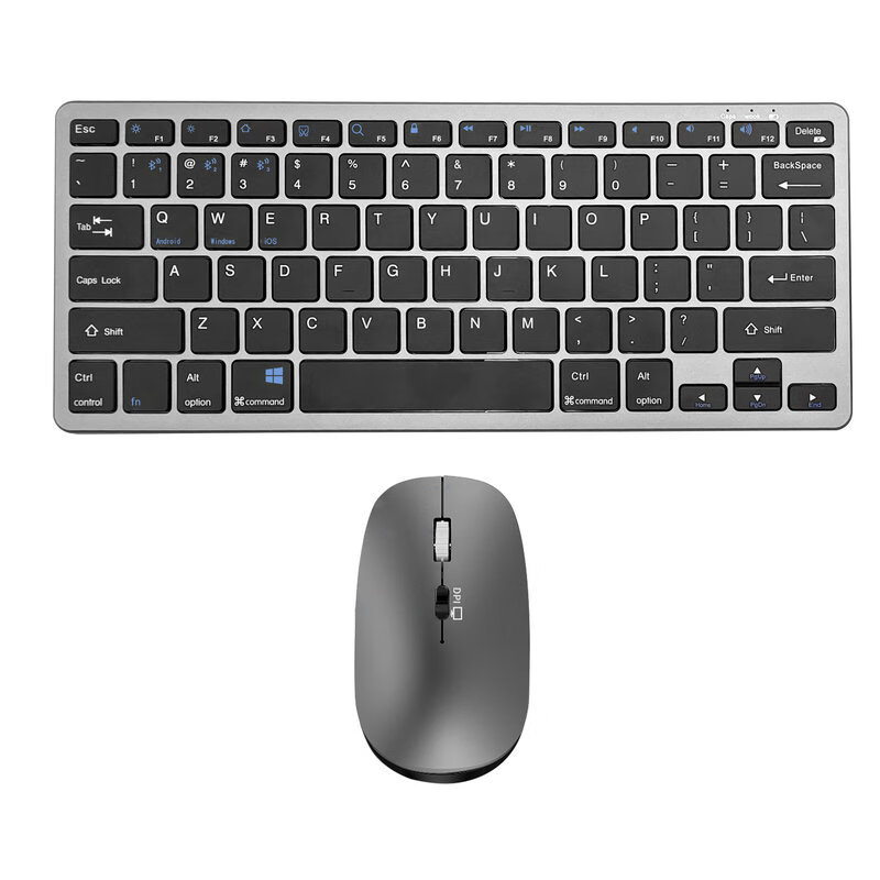 适用科大讯飞学习机键盘T10 T30 T20pro T30lite蓝牙鼠标键盘套装 银白色