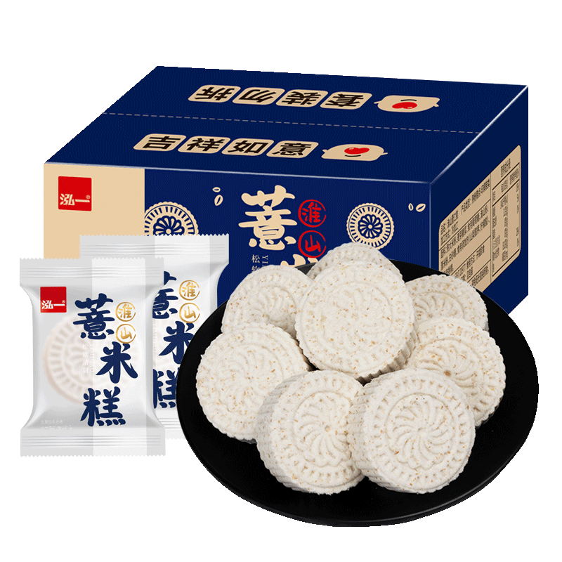 泓一 薏米糕 淮山味 500g