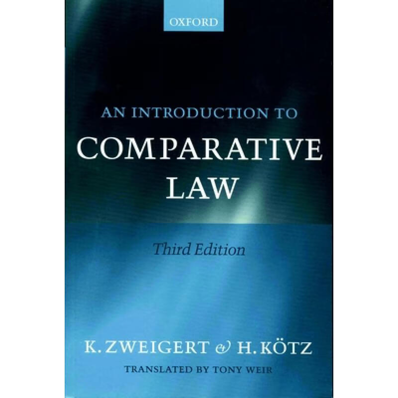 预订 An Introduction to Comparative Law