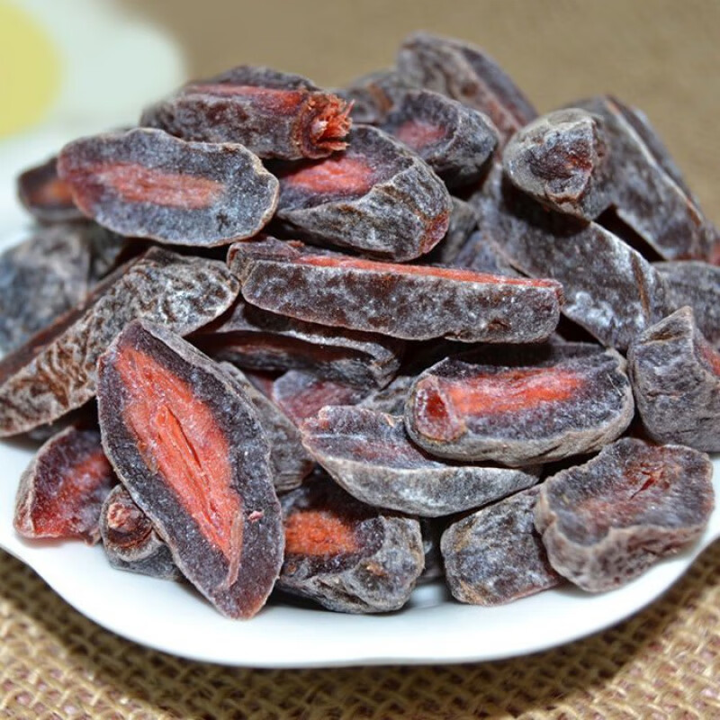 clcey九制梅肉条酸甜酸梅肉果脯孕妇爱吃零食果酸梅条无核梅条 红心条