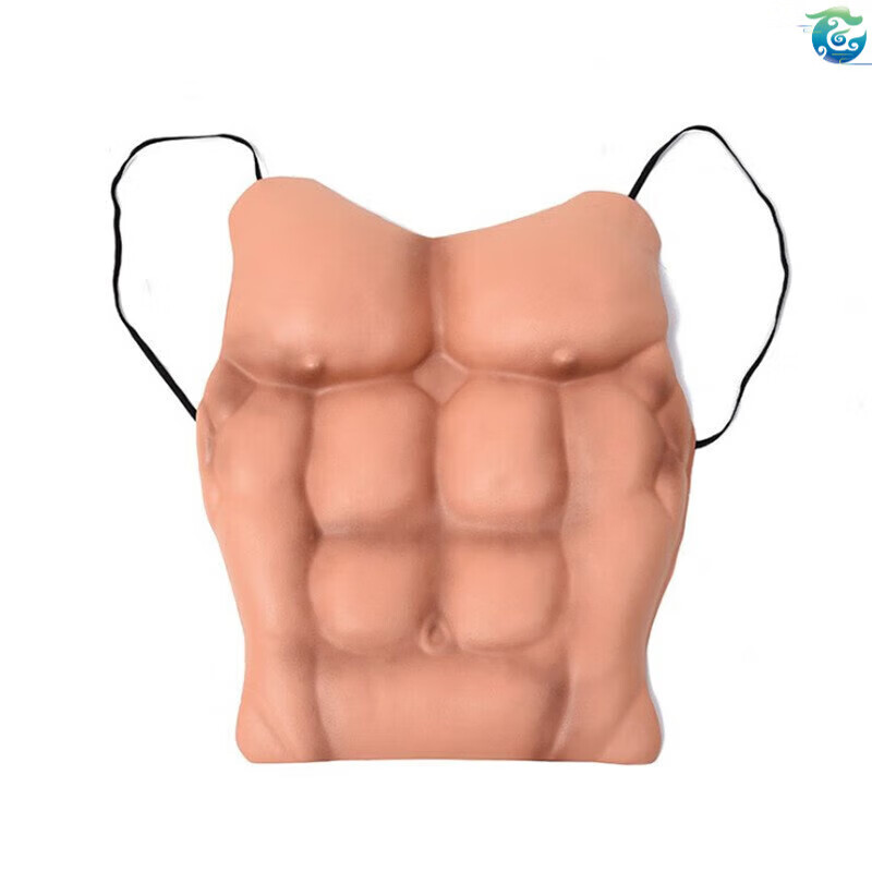 狮奥利兴肌肉衣假腹肌衣贴肌肉衣硅胶假腹肌衣贴皮肤衣隐形仿真肌肉装