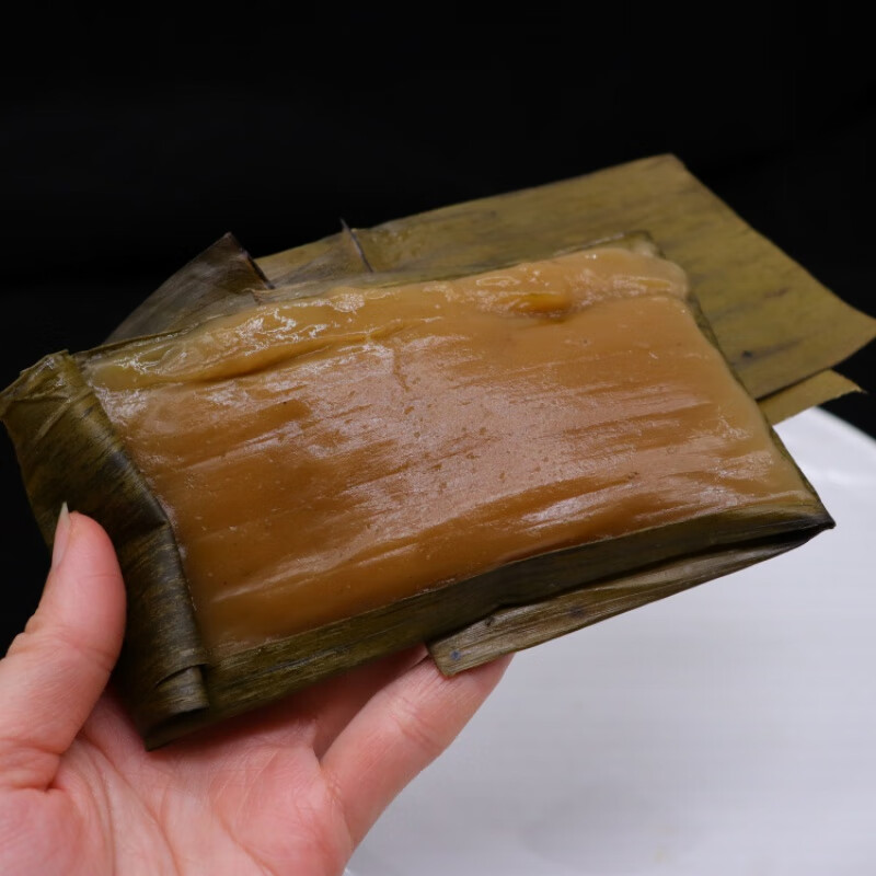 轻即云南德宏特产q弹软糯糍粑泼水粑粑苏子红糖糯米粑粑新鲜制作 原味