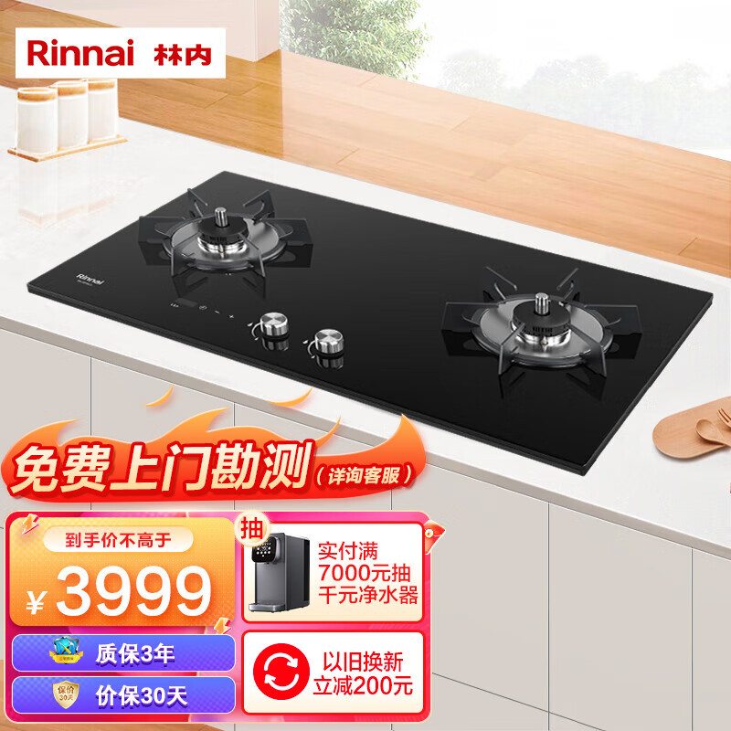 林内（Rinnai）燃气灶双灶有什么特点？值得购买吗？插图