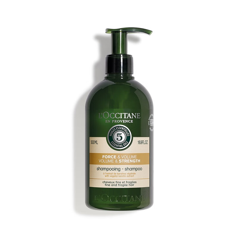 欧舒丹（L'OCCITANE） 欧舒丹5合1草本菁纯强韧丰盈洗发露 500ml C055167