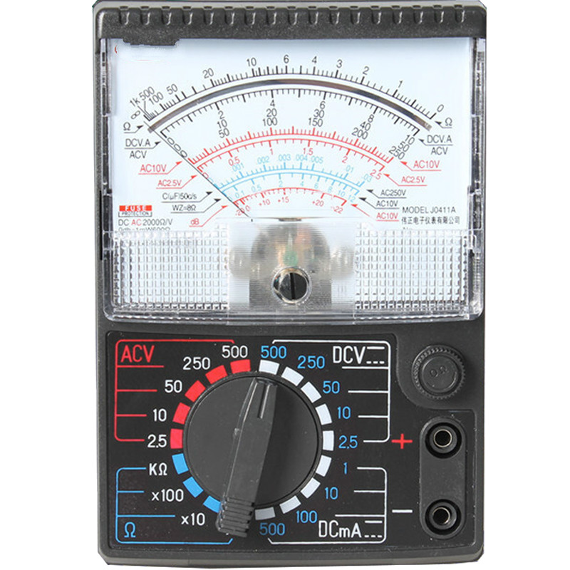 便携万用表mf110a迷你袖珍型机械小表(带电池表笔) jkx指针 mf110迷你