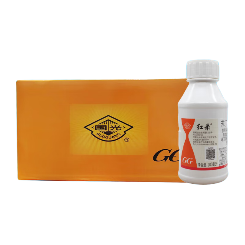 國光紅殺10%苯丁噠螨靈花卉月季蔬菜植物紅白蜘蛛葉螨農藥殺螨劑200ml