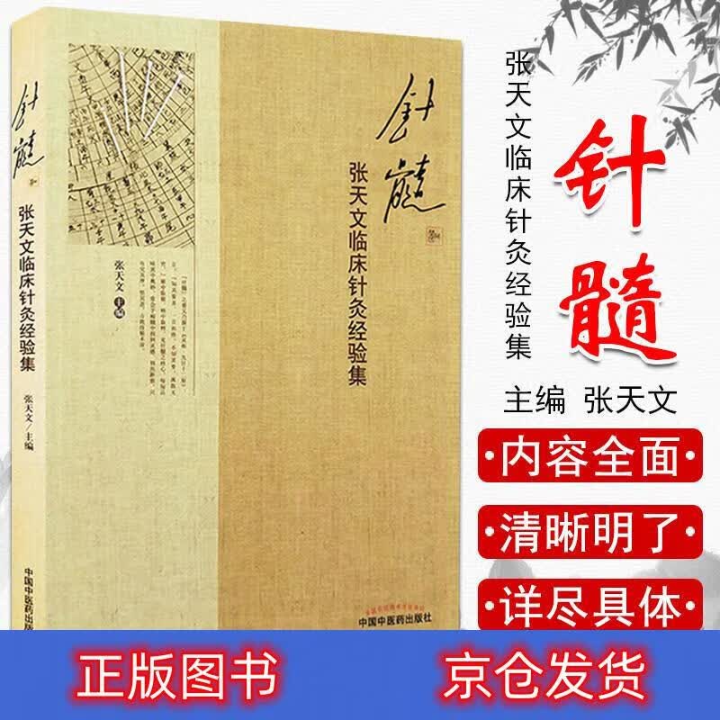 正版正版针髓 张天文临床针灸经验集 张天文老中医的针灸学术思想