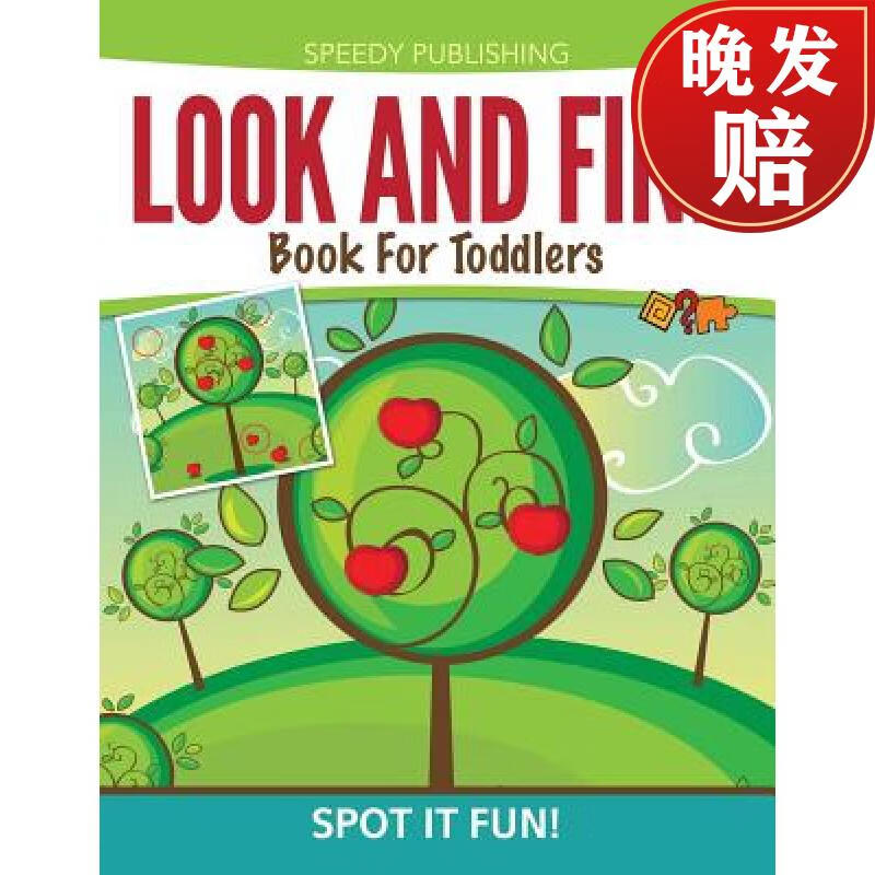 【4周达】look and find book for toddlers: spot it fun!