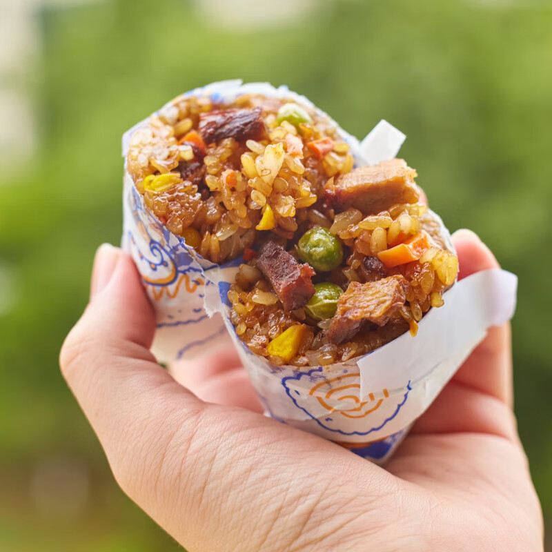 隽辰堂玥小妹糯米饭卤肉乌米鸡腿饭团加热即食方便速食早餐半成品咸香