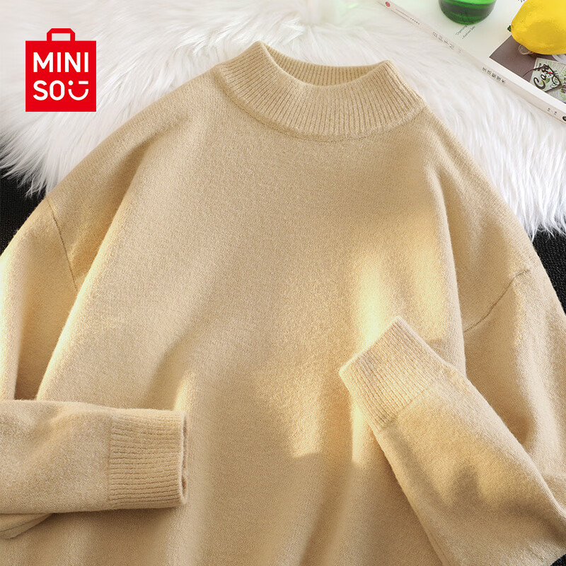 ���ڲ�����������Ʒ��MINISO������ë�����ﶬ����ǳɫϵ�ڴ����챣ů��������������Ʀ˧���� �������ޡ���ɫ ���� ����� 2XL 185 (����160-180��)