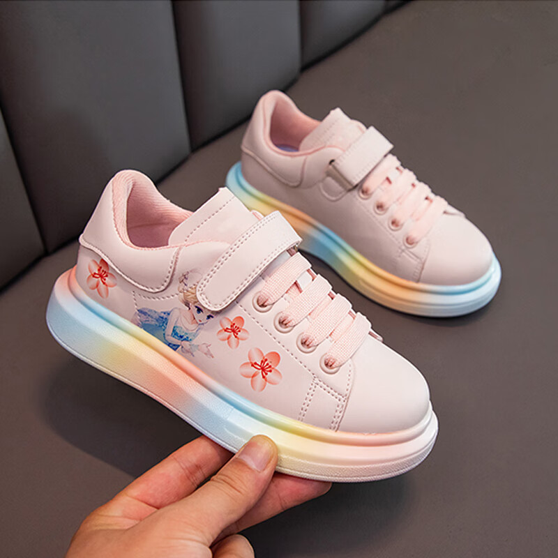 卡傲臻女童鞋儿童运动鞋春秋季新款小女孩鞋子软底公主鞋中大童学生