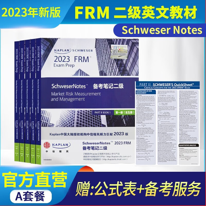 2023版Kaplan官方FRM二级no