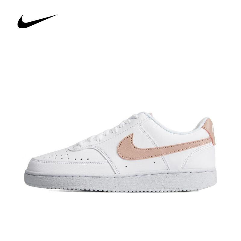 NIKE（滔搏运动）耐克大童低帮透气休闲鞋COURT VISION板鞋复刻鞋 DH3158-102 36.5使用感如何?