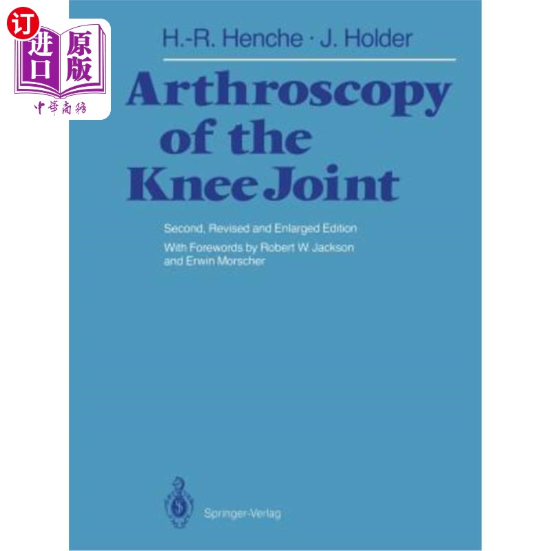 海外直订医药图书arthroscopy of the knee joint: diagnosis and