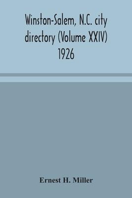 预订winston-salem, n.c. city directory (volume xxiv)