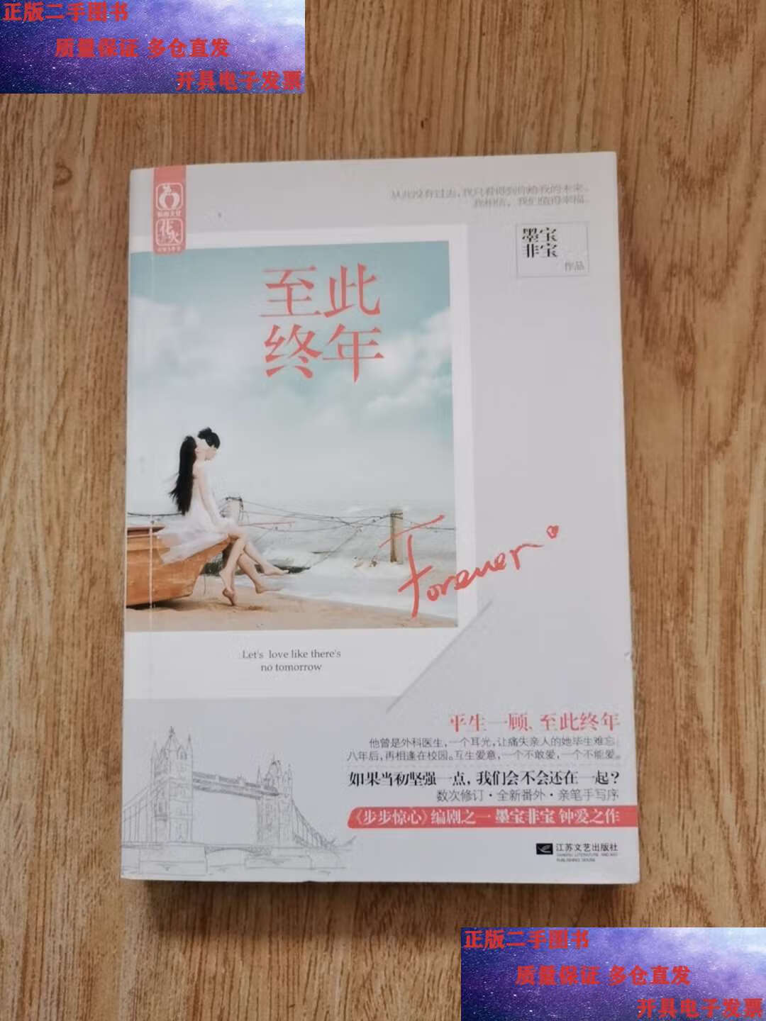 【二手9成新】至此终年 /墨宝非宝 江苏文艺