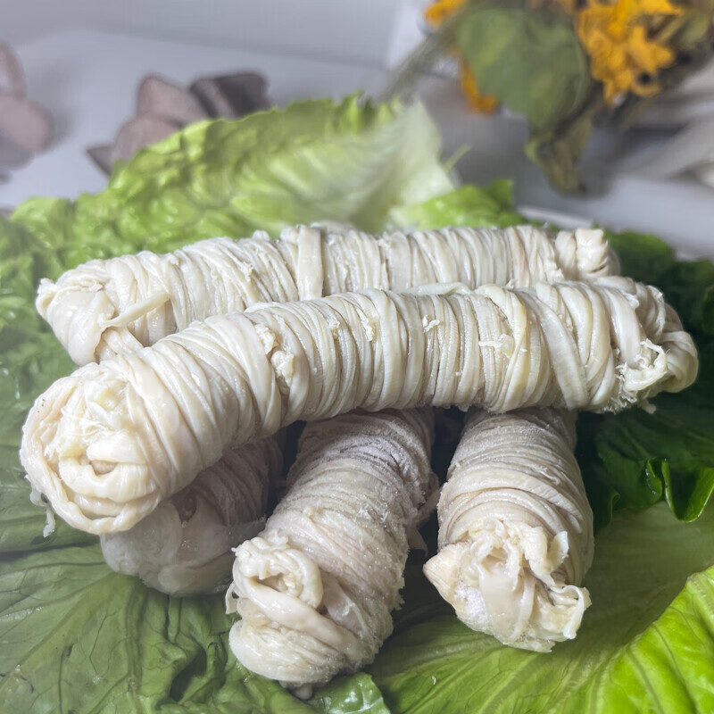 味巴哥台州特产特色小吃猪小肠卷生苦肠火锅卤味麻辣汤食材临海美
